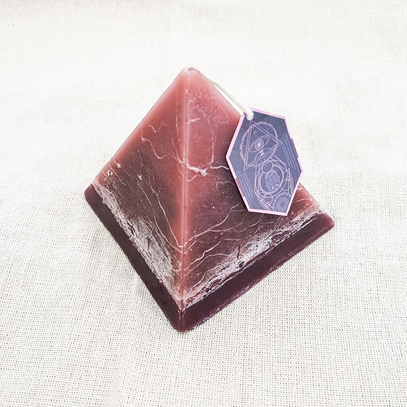 pyramid candle